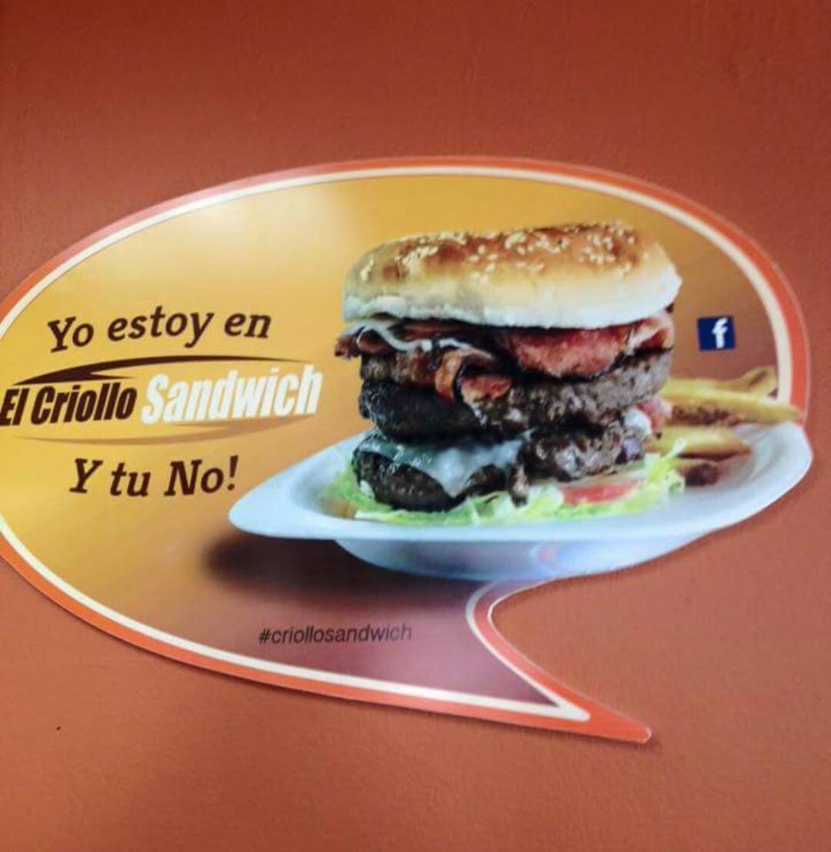 El Criollo Sándwich