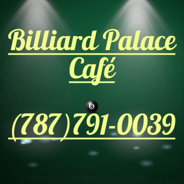Billiard Palace Cafe