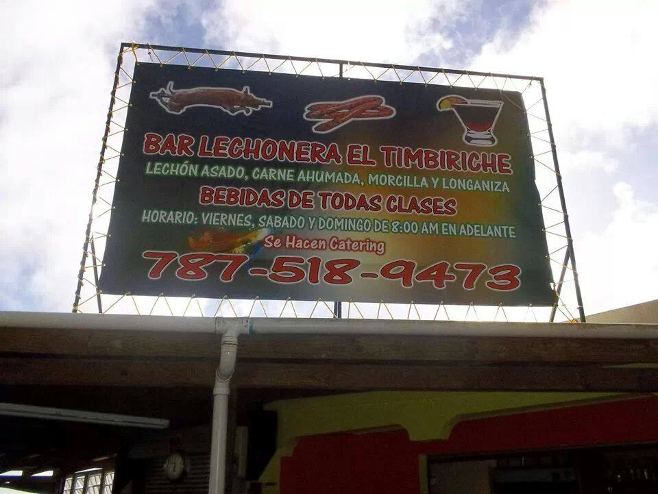 Bar Lechonera el Timbiriche