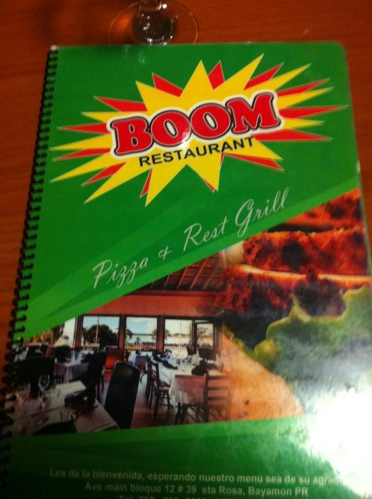 Boom Pizza Bar & Grill
