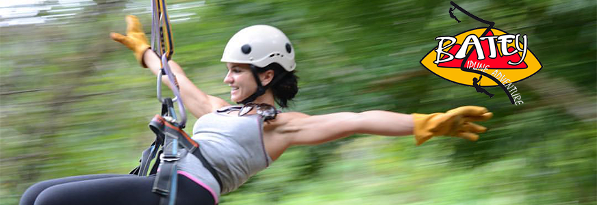 Batey Zipline Adventure en el Bosque Nacional Tanamá Utuado, Puerto Rico