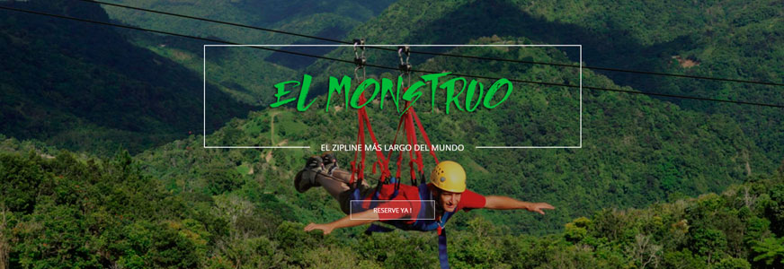 Toro Verde Orocovis, Puerto Rico el zipline más grande del mundo